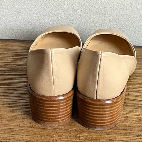 Intentionally Blank Tristi Beige Leather Pumps, New in Box - Picture 5 of 7